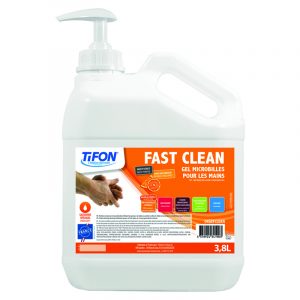 SAVON FAST CLEAN ORANGE MICROBILLE – 3,8L